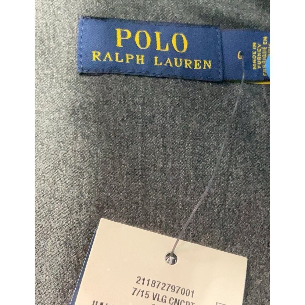 Ralph Lauren Women’s Belted Stretch Wool Flannel Wrap Top Cardigan Jacket 6 NWT - Picture 10 of 12